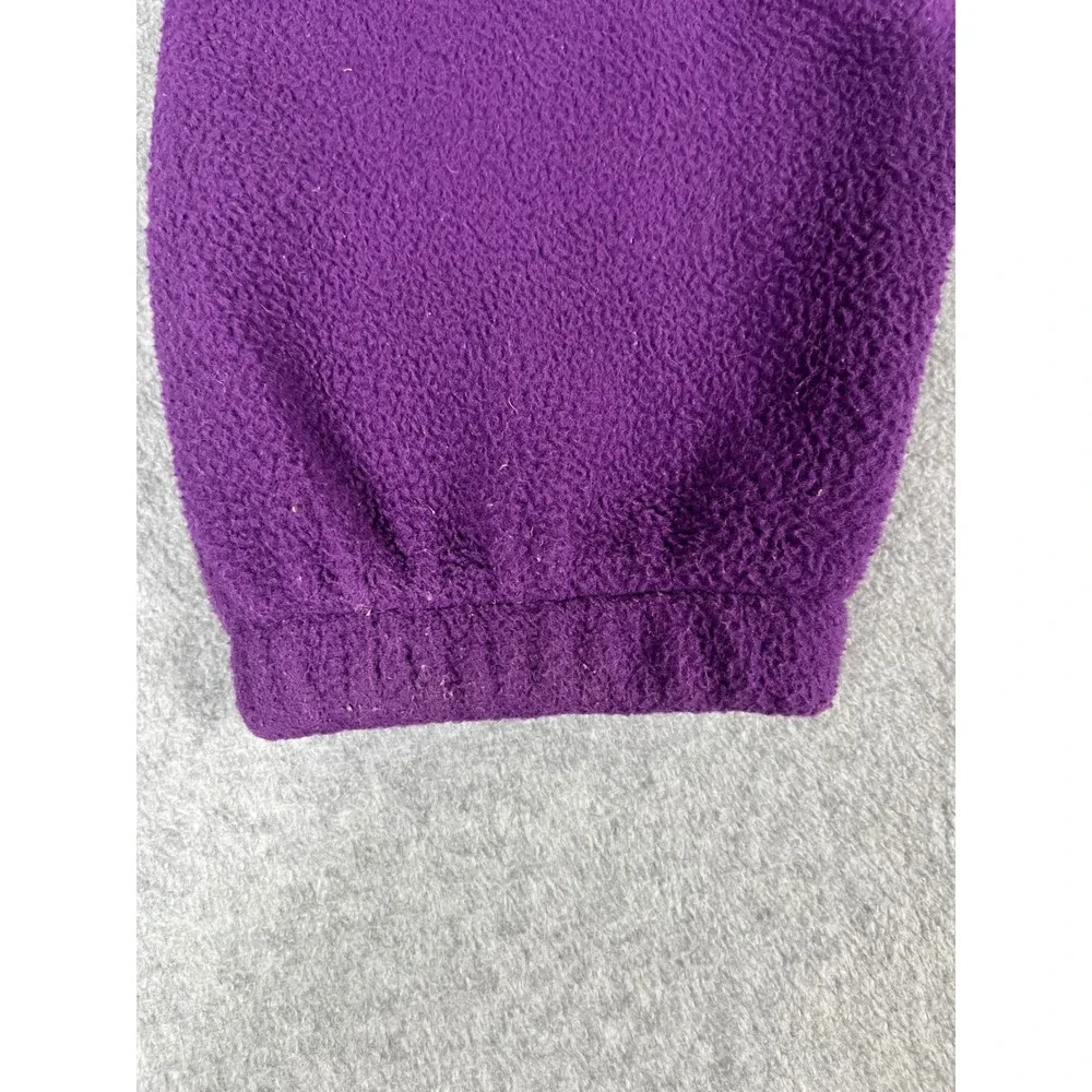 The North Face Denali Fleece Pants Purple Orange Colorblock Mens Joggers Large